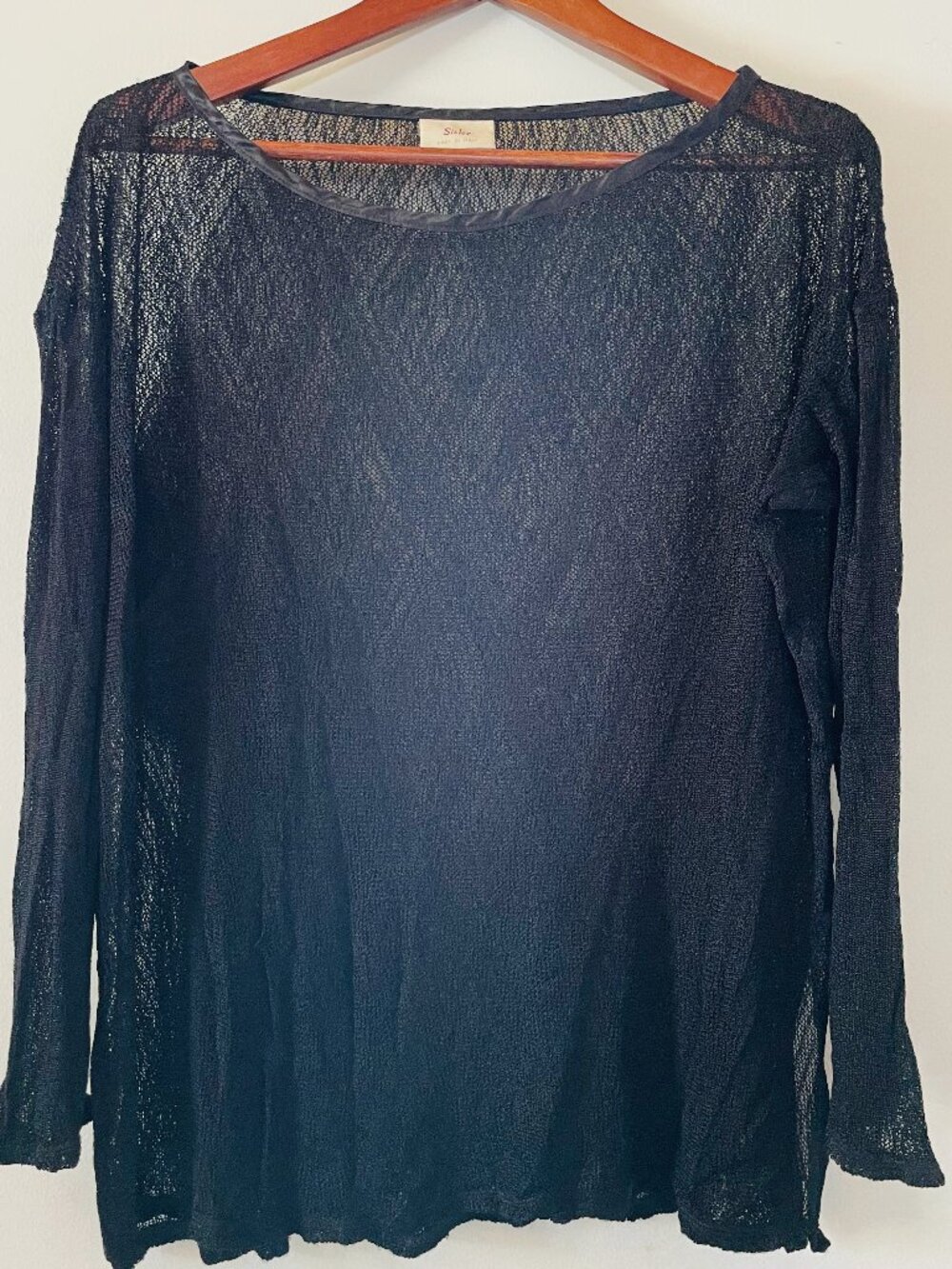 Sisley Crocheted Sweater - Made in Italy